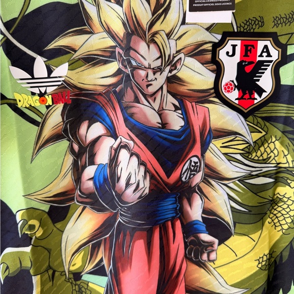 Japan Anime Manga Jersey Goku Green - Picture 3 of 6